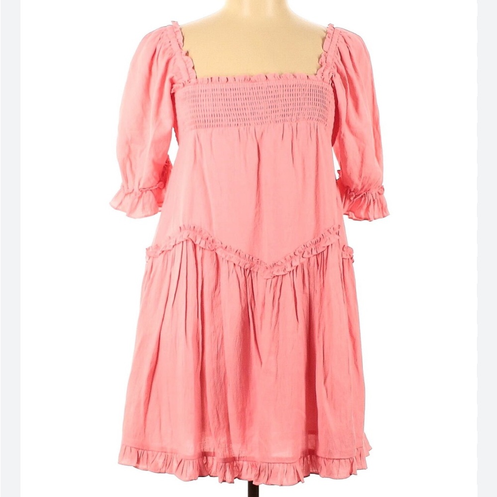 Free the Roses Pink Mini Dress